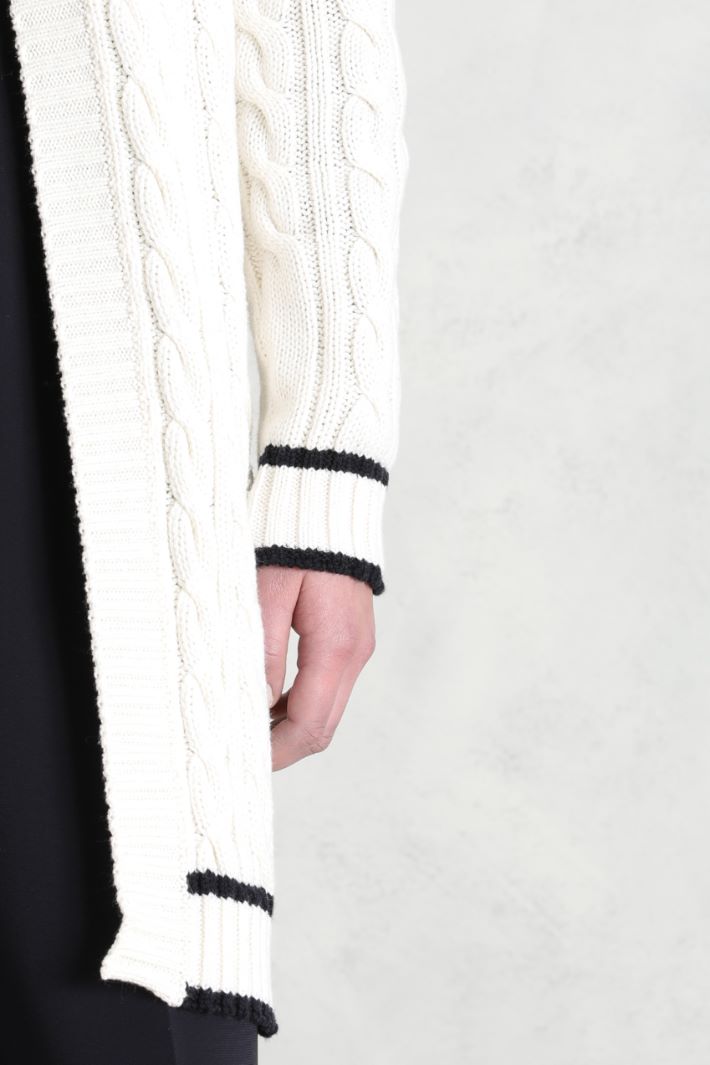 Cardigan a trecce Fashion Market