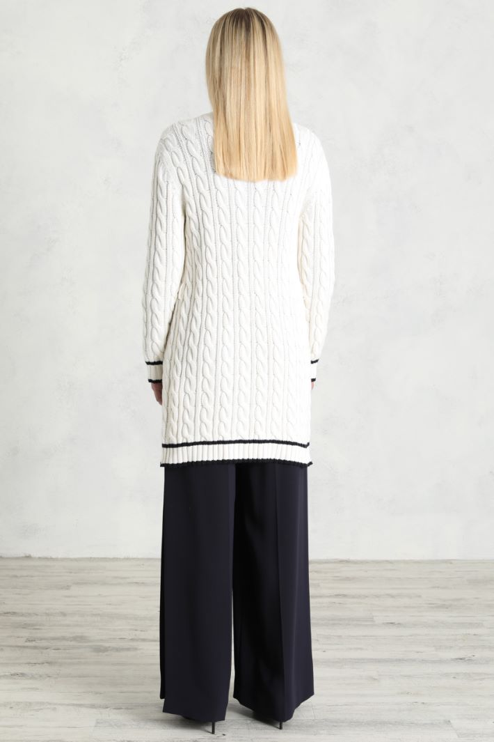 Cardigan a trecce Fashion Market