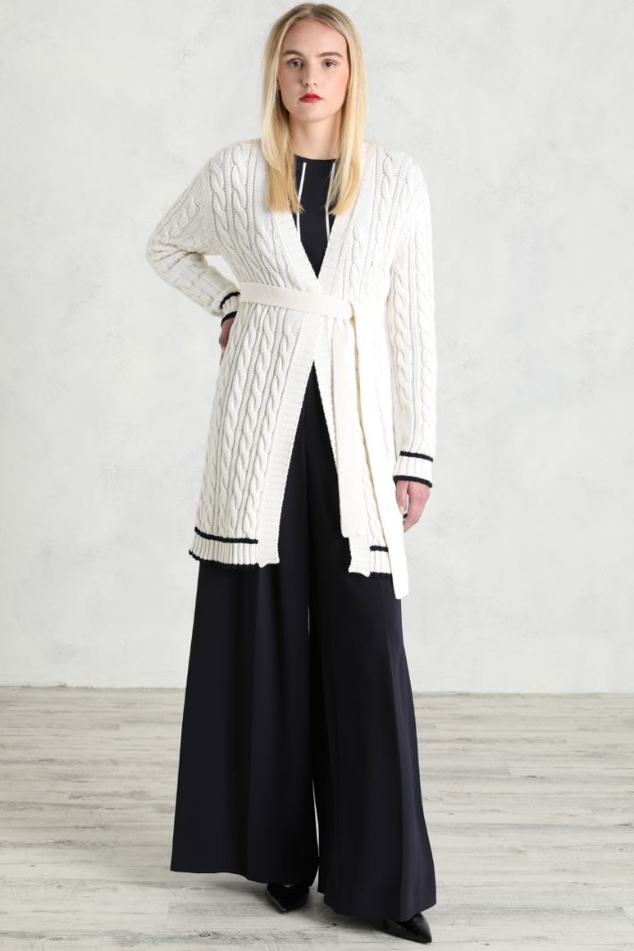 Cardigan a trecce Fashion Market