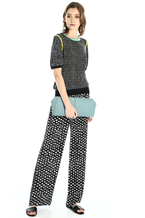 Maglia in viscosa e crêpe Fashion Market