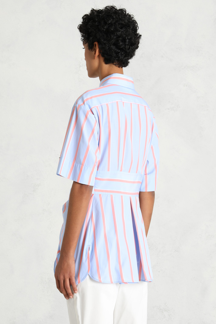 Camicia in popeline con fiocco Fashion Market Camicia in popeline con fiocco Fashion Market