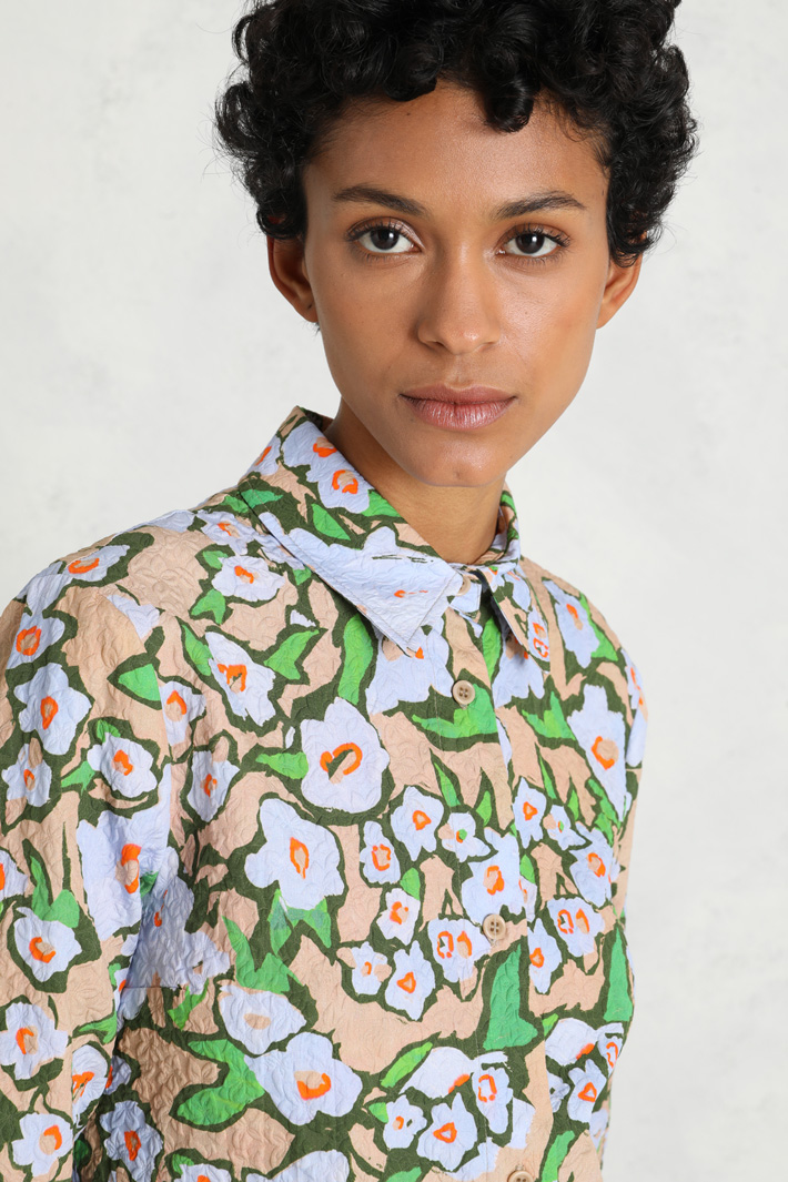 Camicia jacquard a fantasia Fashion Market Camicia jacquard a fantasia Fashion Market