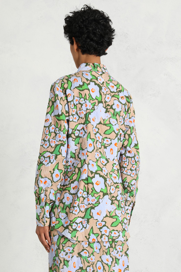 Camicia jacquard a fantasia Fashion Market Camicia jacquard a fantasia Fashion Market