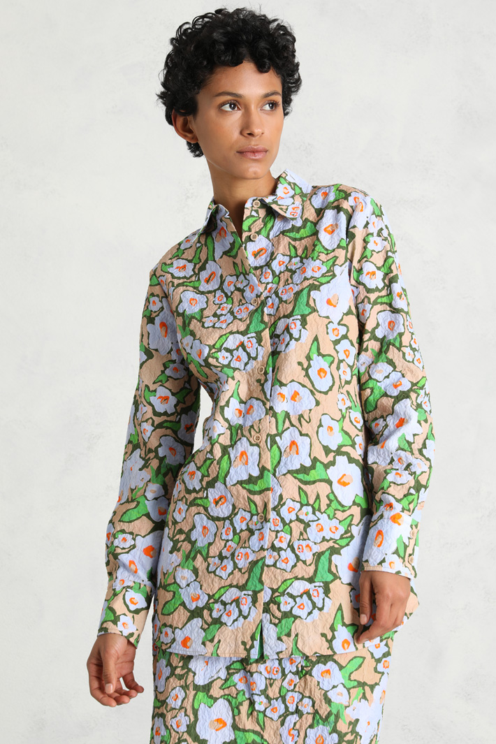 Camicia jacquard a fantasia Fashion Market Camicia jacquard a fantasia Fashion Market