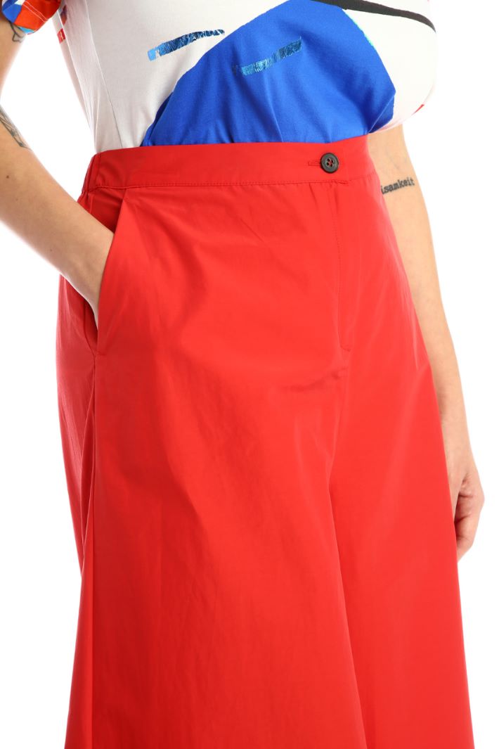 Pantaloni ampi in cotone Fashion Market