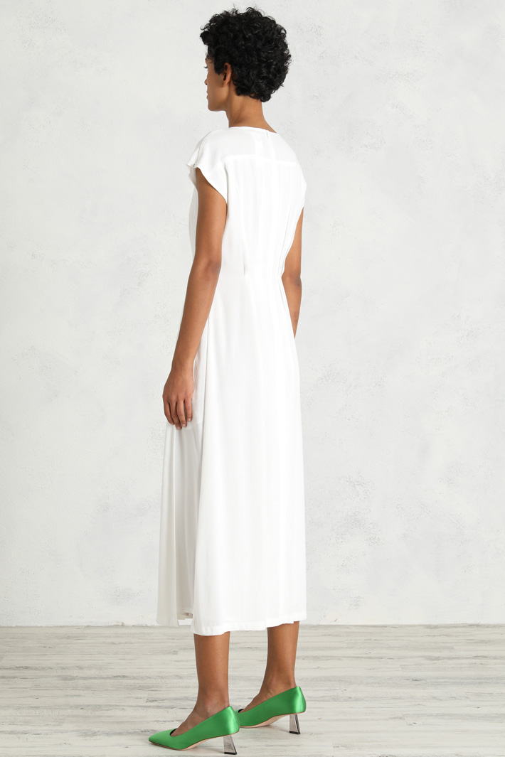 Abito svasato in tela Fashion Market