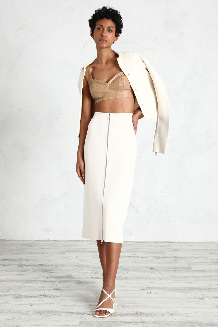 Gonna a tubino in maglia Fashion Market