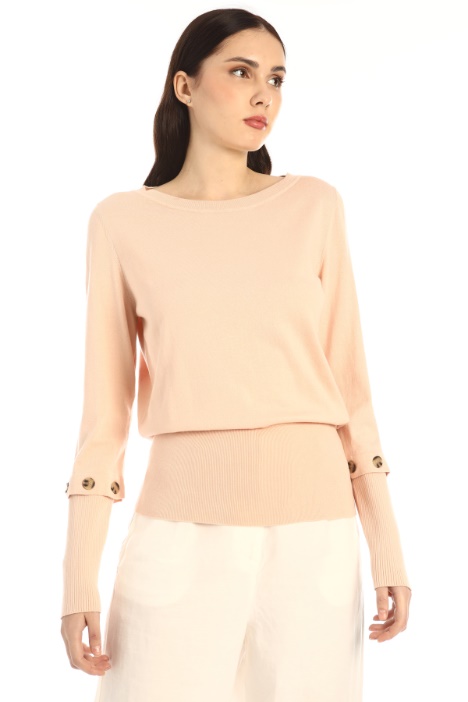 Maglia in cotone e seta Fashion Market