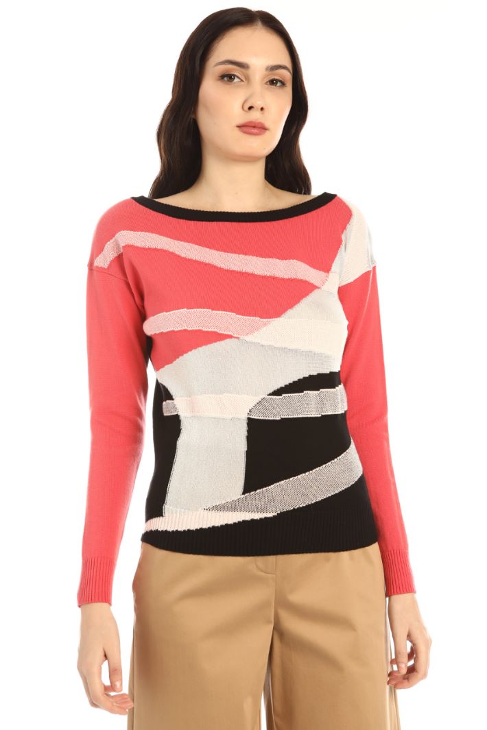 Maglia jacquard lamè Fashion Market