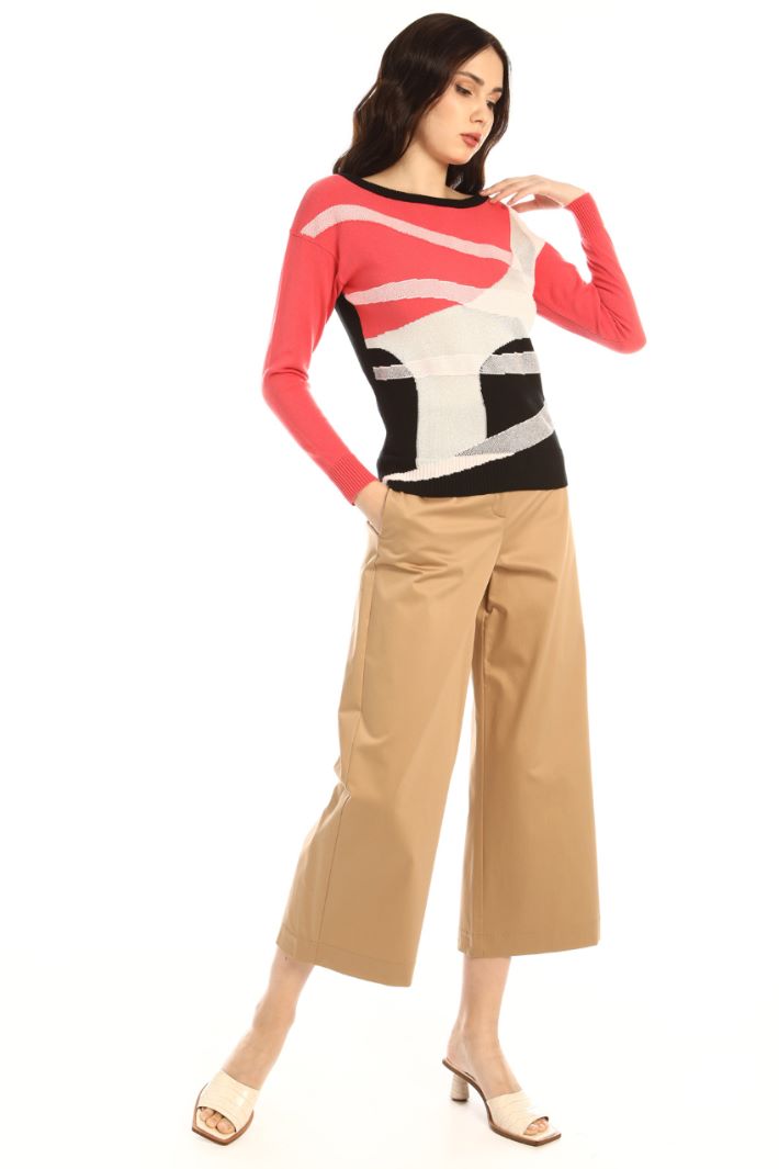 Maglia jacquard lamè Fashion Market