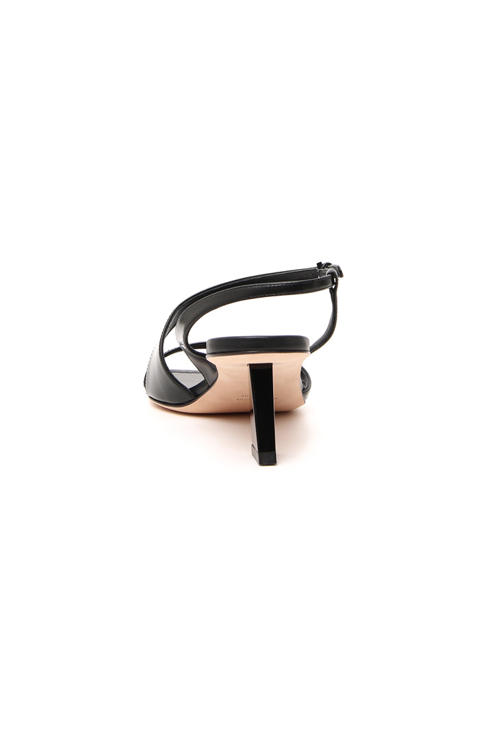 Sandali in pelle lucida Fashion Market