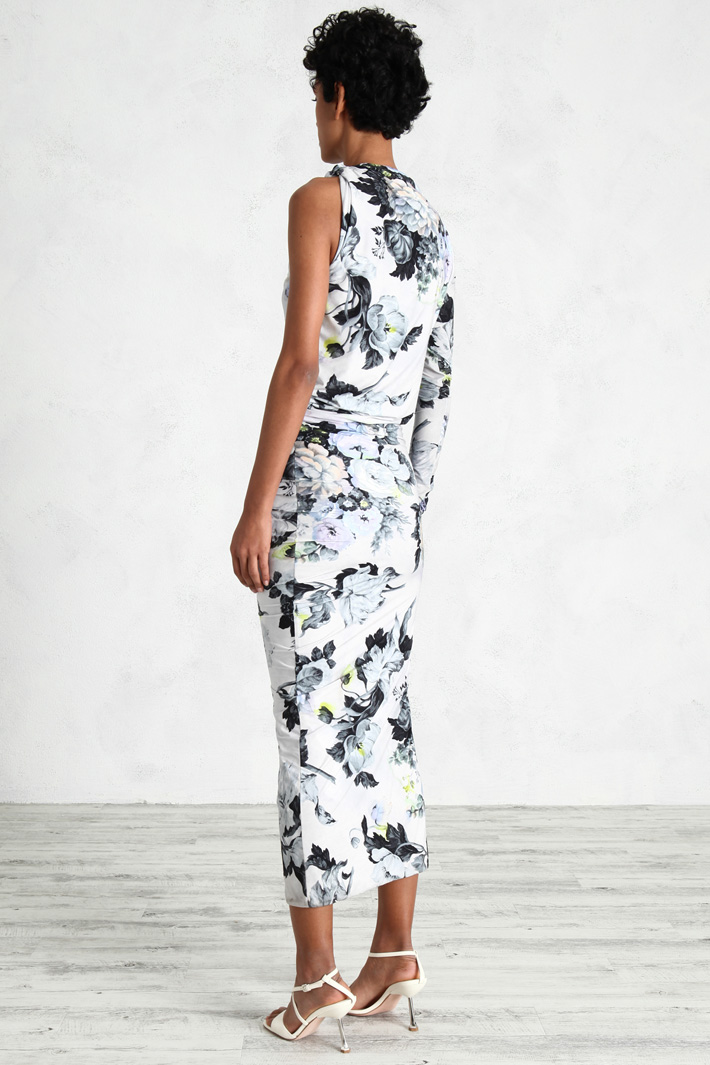 Abito monospalla con torchon Fashion Market