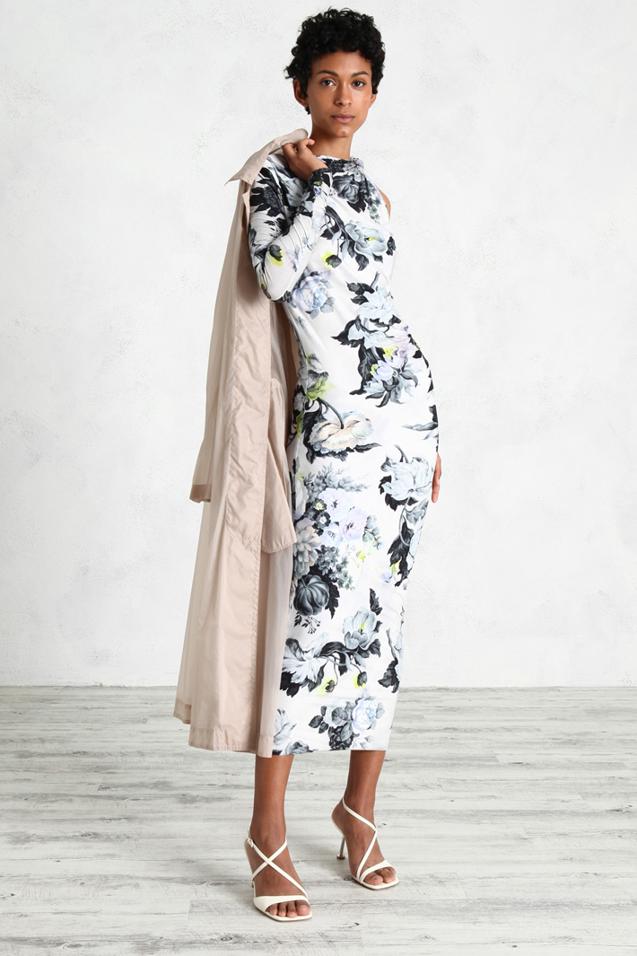 Abito monospalla con torchon Fashion Market