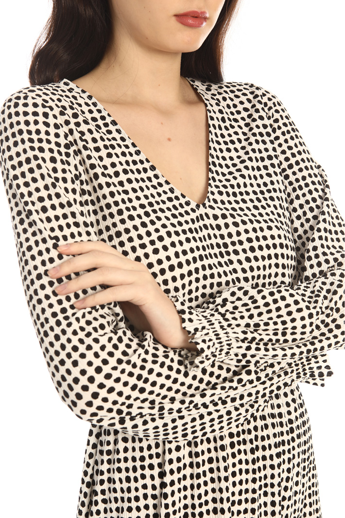 Abito in jersey plissè Fashion Market Abito in jersey plissè Fashion Market