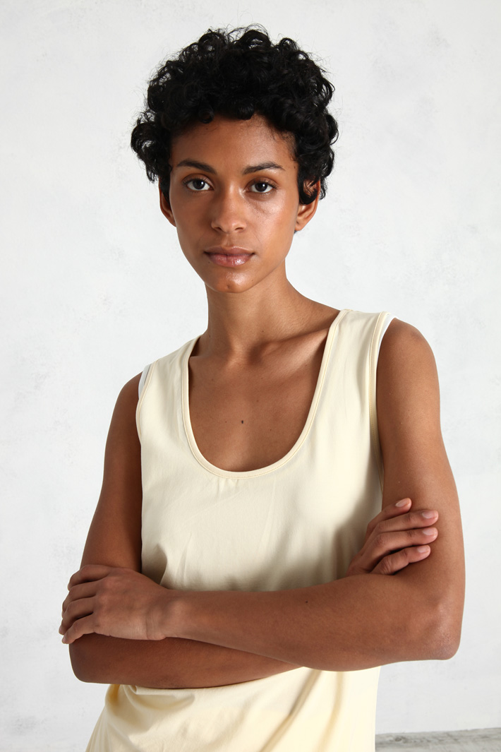 Top doppio in jersey  Fashion Market