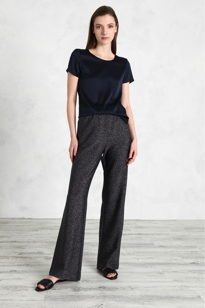 Top in raso di seta Fashion Market