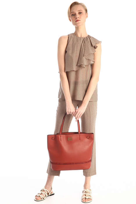 Top con balza Fashion Market