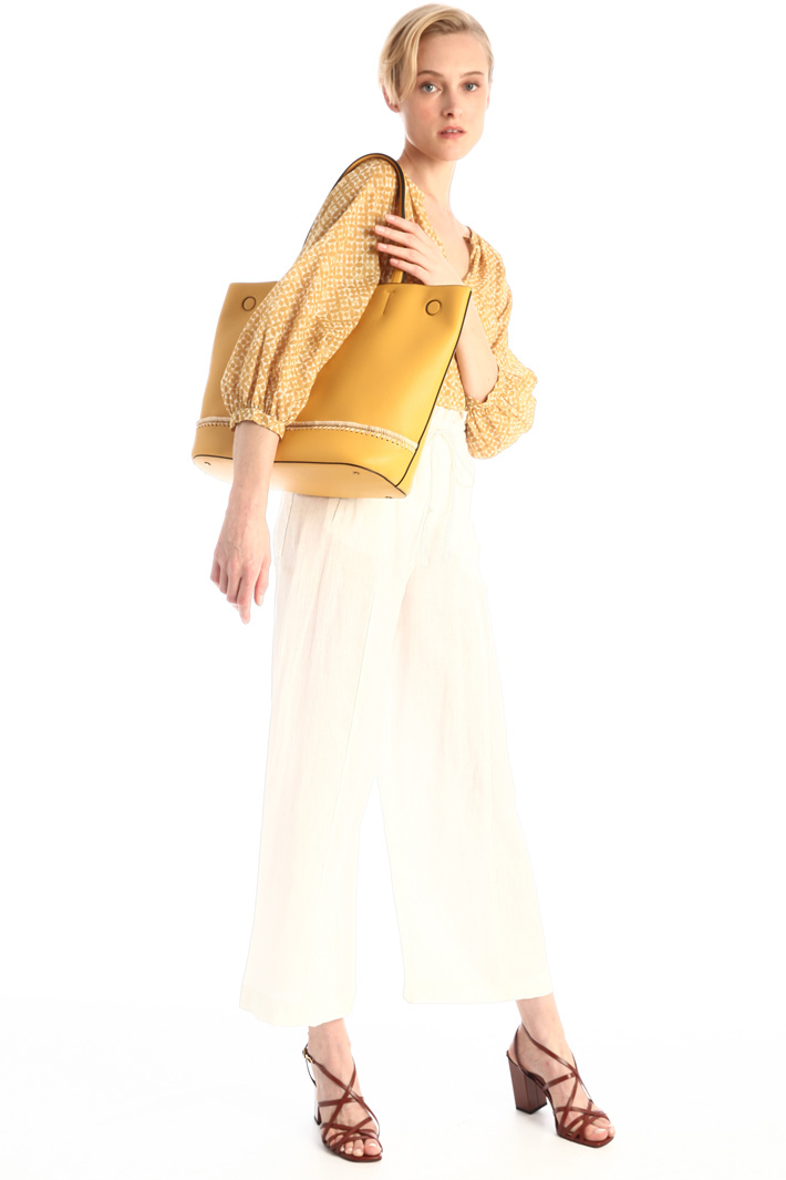 Blusa in volie a fantasia Fashion Market Blusa in volie a fantasia Fashion Market