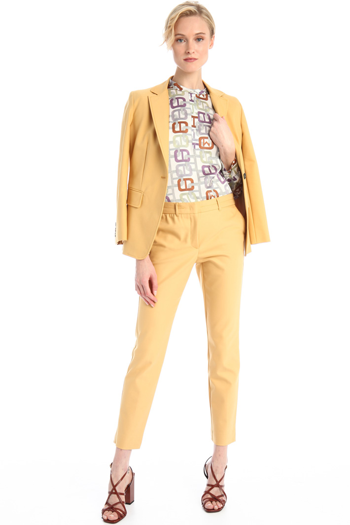 Pantaloni in doppio di cotone Fashion Market