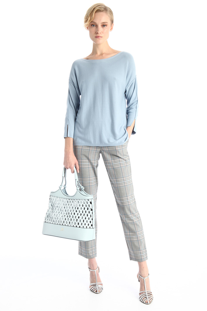 Pantaloni a sigaretta Fashion Market