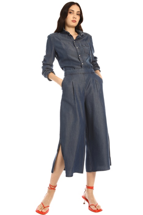 Jeans in denim con spacchi Fashion Market