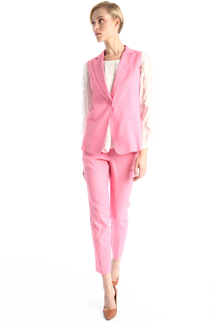 Gilet in stuoia di lana Fashion Market Gilet in stuoia di lana Fashion Market