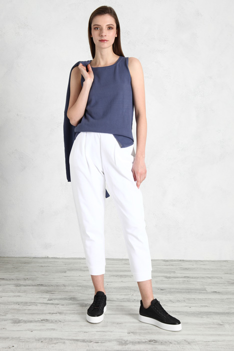 Top in maglia di cotone Fashion Market