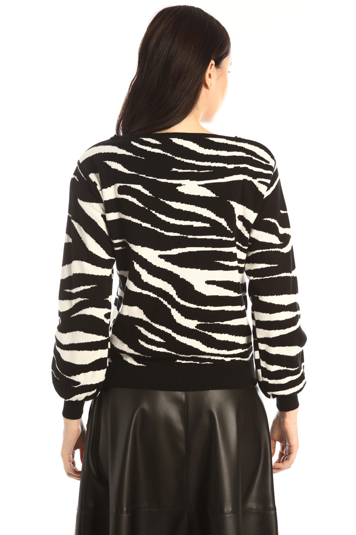 Maglia in cotone jacquard Fashion Market