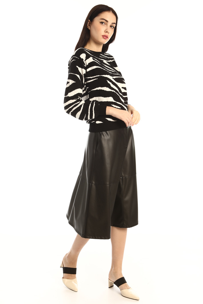 Maglia in cotone jacquard Fashion Market