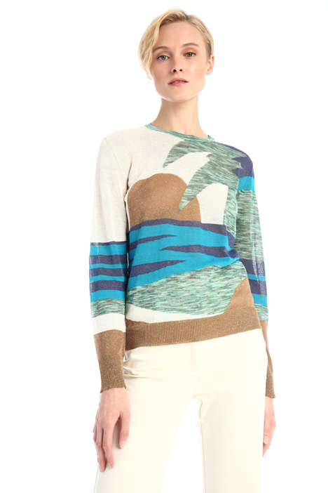 Maglia tinto filo lamè Fashion Market