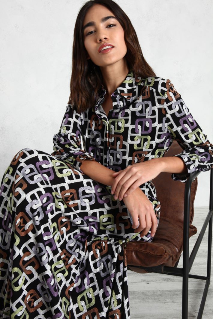 Abito in jersey a fantasia Fashion Market