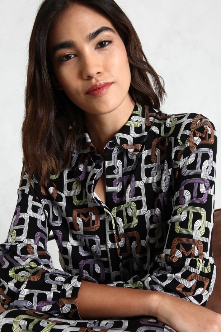 Abito in jersey a fantasia Fashion Market