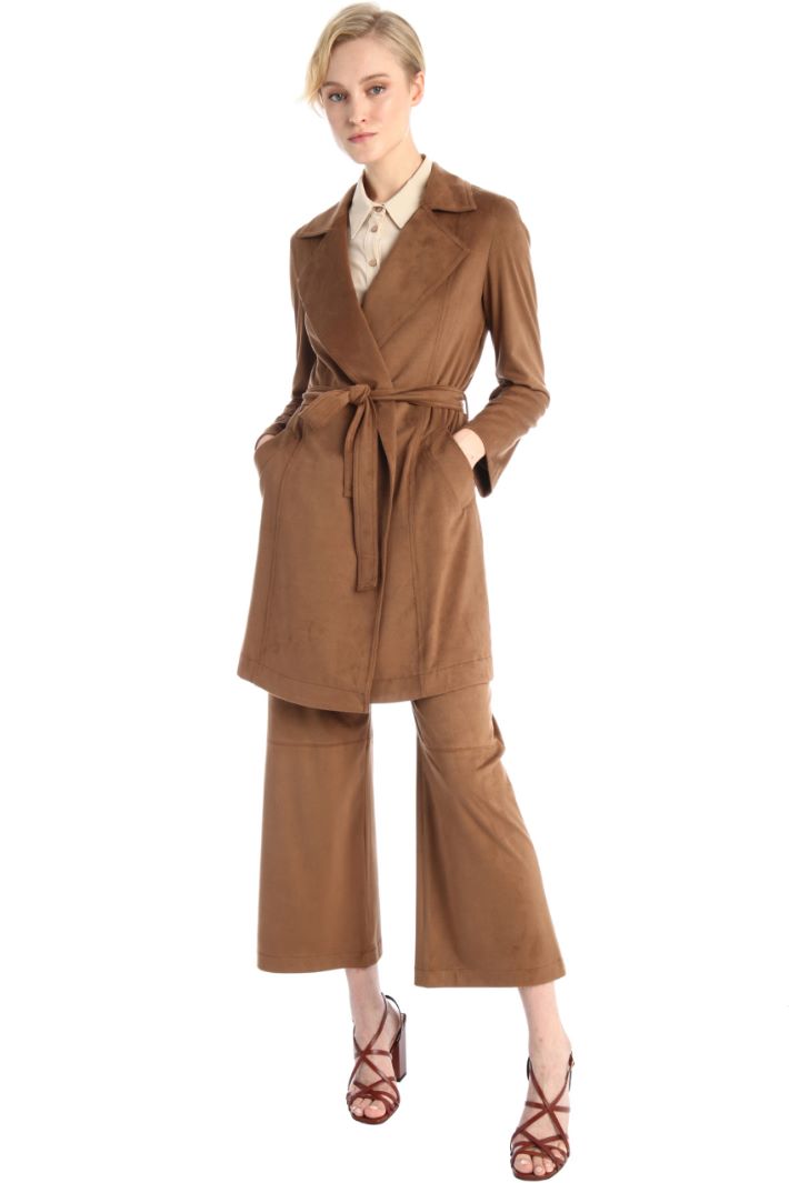 Pantaloni effetto suede Fashion Market Pantaloni effetto suede Fashion Market