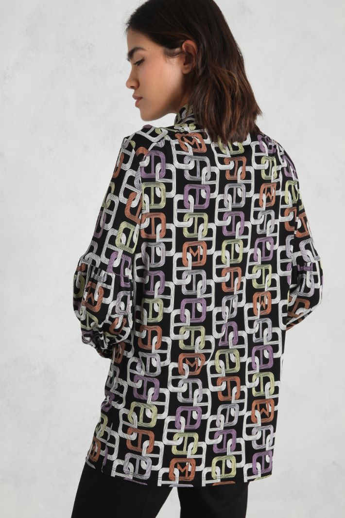 Polo in jersey crêpe Fashion Market