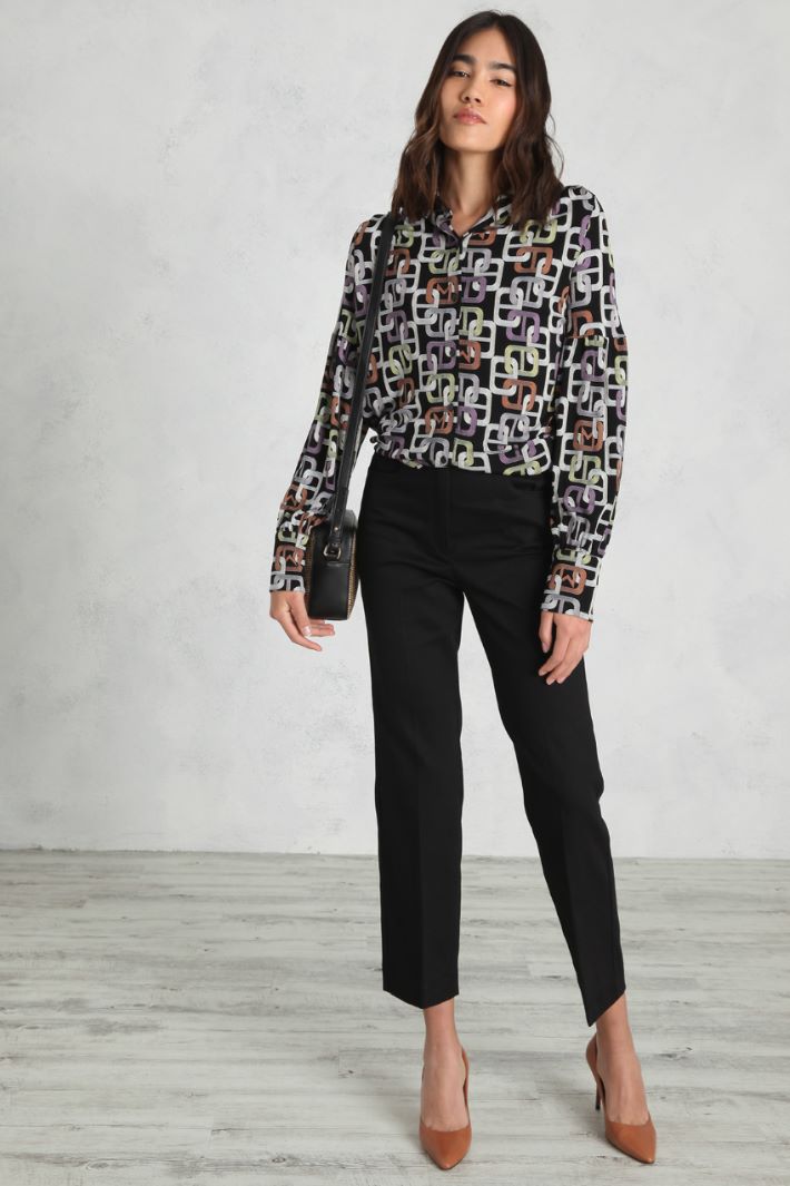 Polo in jersey crêpe Fashion Market