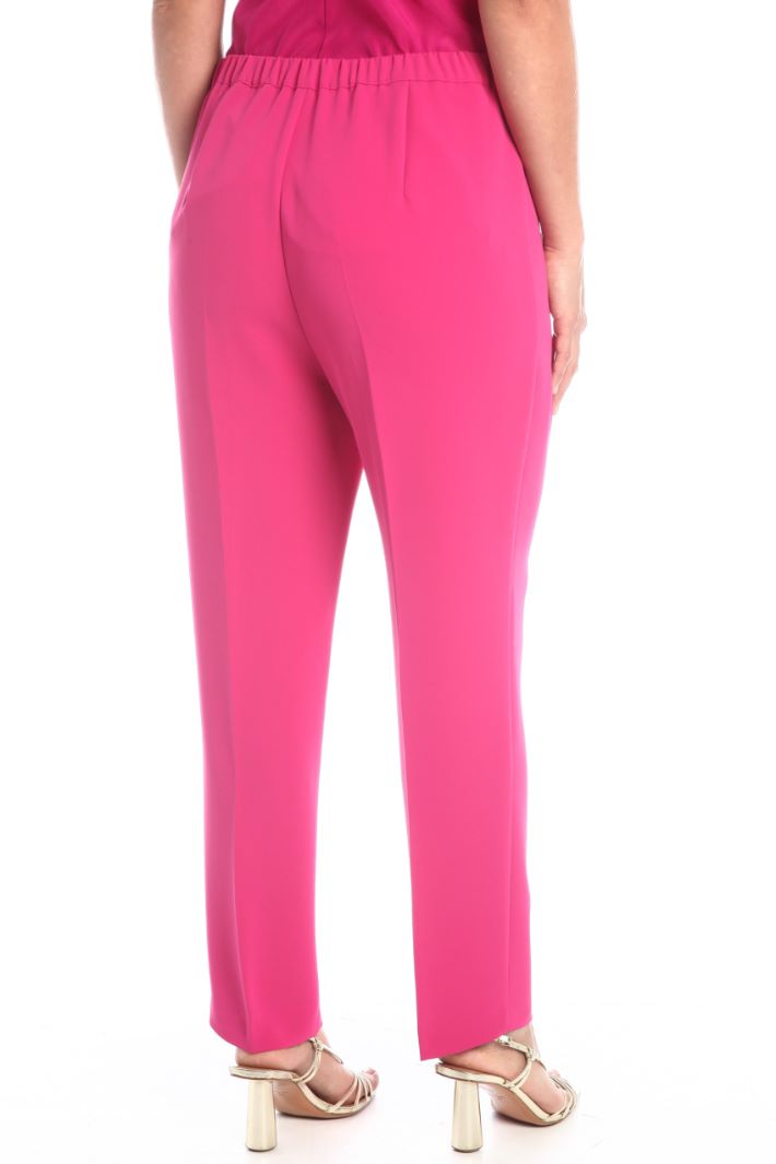 Pantaloni a sigaretta in cady Fashion Market Pantaloni a sigaretta in cady Fashion Market