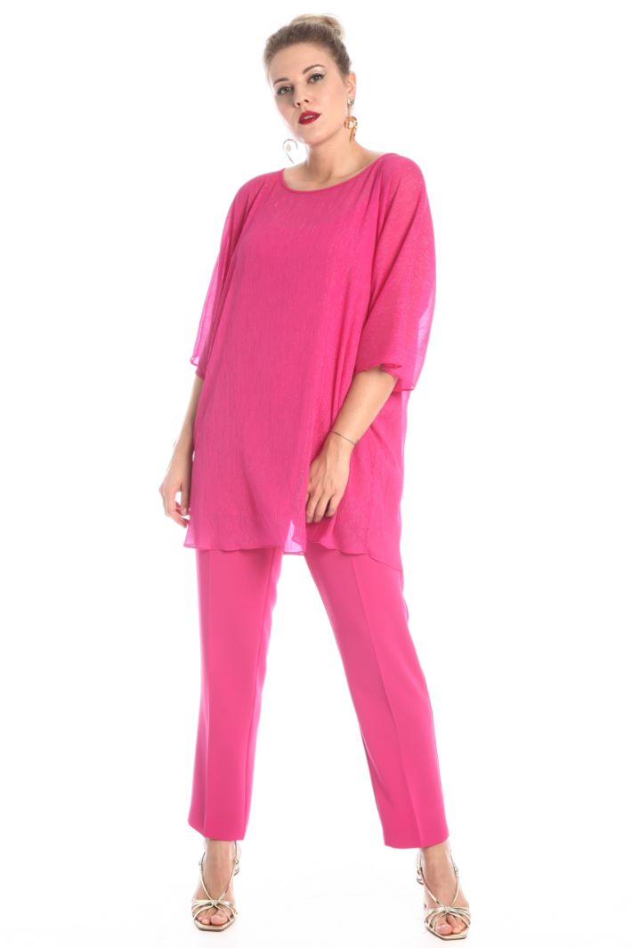 Pantaloni a sigaretta in cady Fashion Market Pantaloni a sigaretta in cady Fashion Market