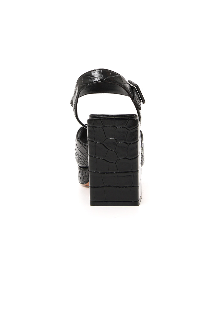 Sandali plateau stampa cocco Fashion Market Sandali plateau stampa cocco Fashion Market