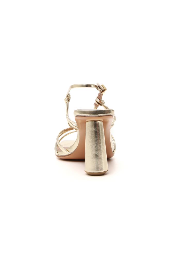 Sandali laminati con nodo Fashion Market
