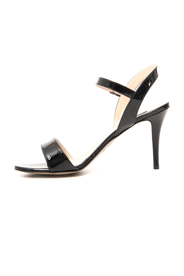 Sandali in pelle verniciata Fashion Market