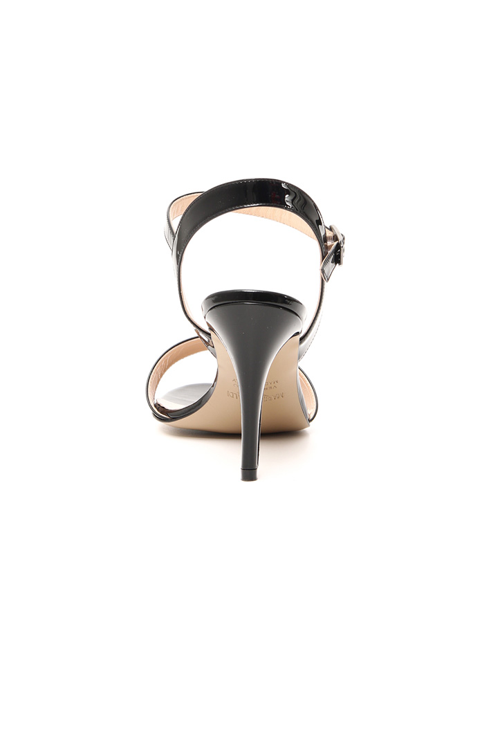 Sandali in pelle verniciata Fashion Market