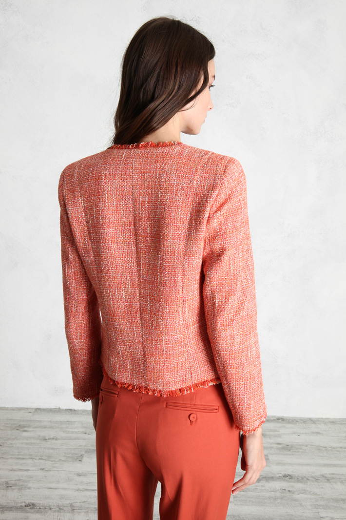 Giacca boxy in stuoia Fashion Market