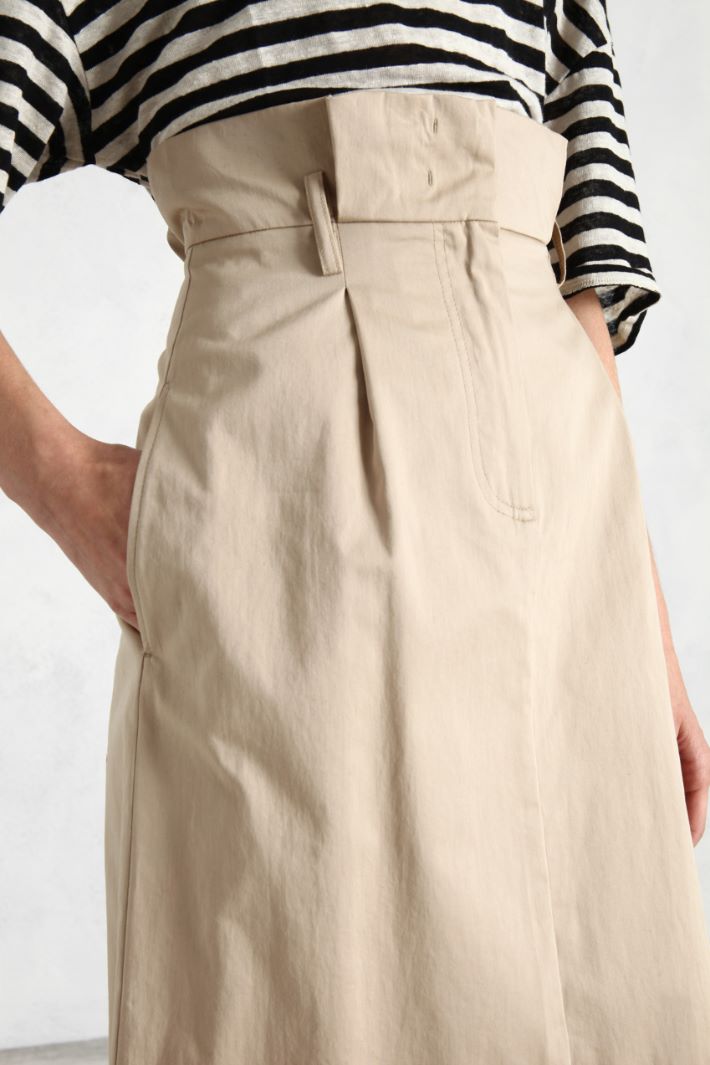 Gonna in rasetto di cotone Fashion Market Gonna in rasetto di cotone Fashion Market