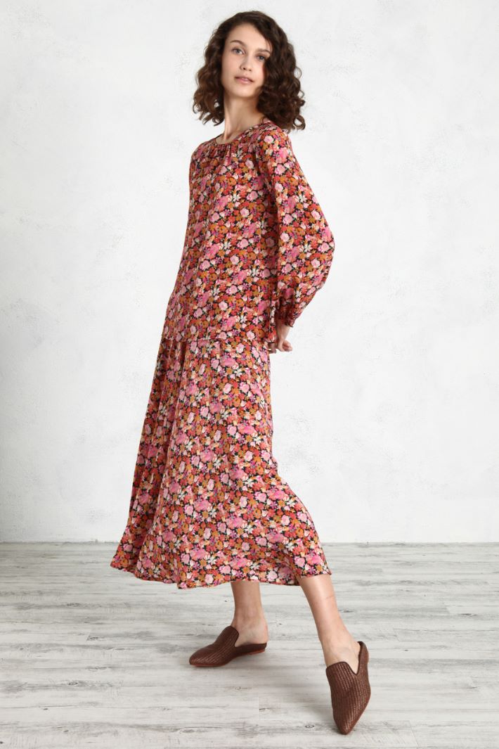 Blusa in crêpe di seta Fashion Market Blusa in crêpe di seta Fashion Market