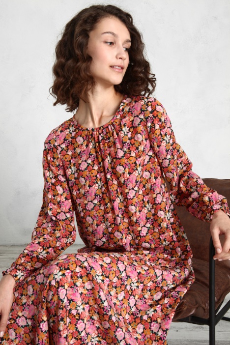 Blusa in crêpe di seta Fashion Market