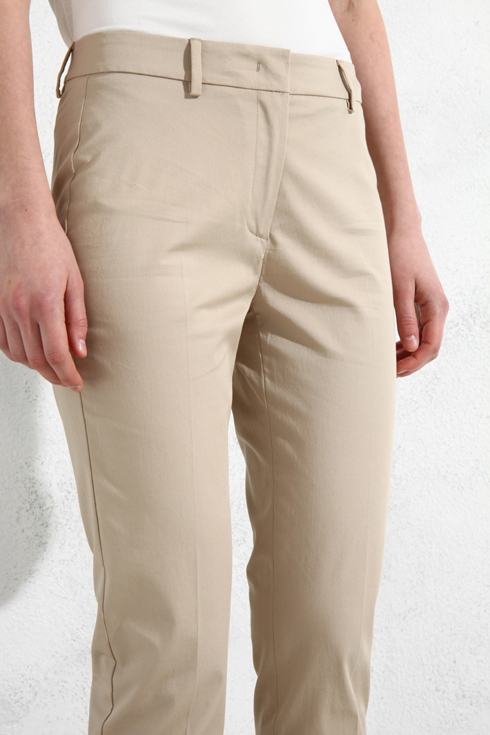 Pantaloni in gabardine Fashion Market
