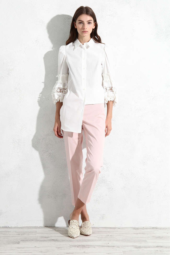 Pantaloni in gabardine Fashion Market