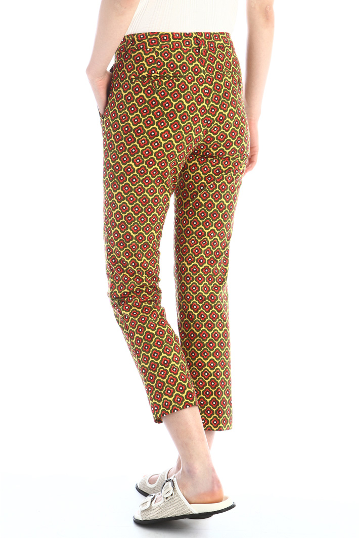 Pantaloni in faille di cotone Fashion Market