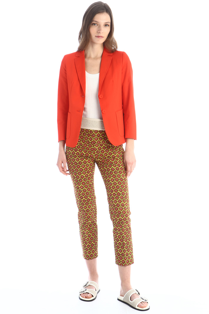 Pantaloni in faille di cotone Fashion Market