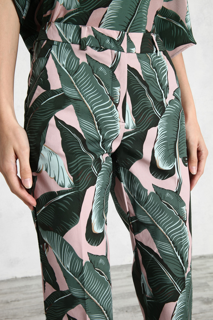 Pantaloni in faille di cotone Fashion Market